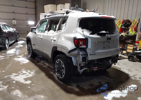 2016 Jeep Renegade Trailhawk from USA, damaged, VIN ZACCJBCT5GPD65791